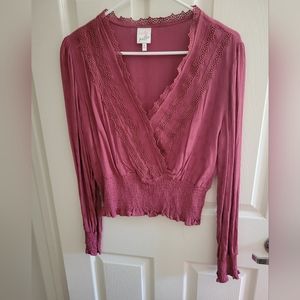 Smocked Ruffle Top